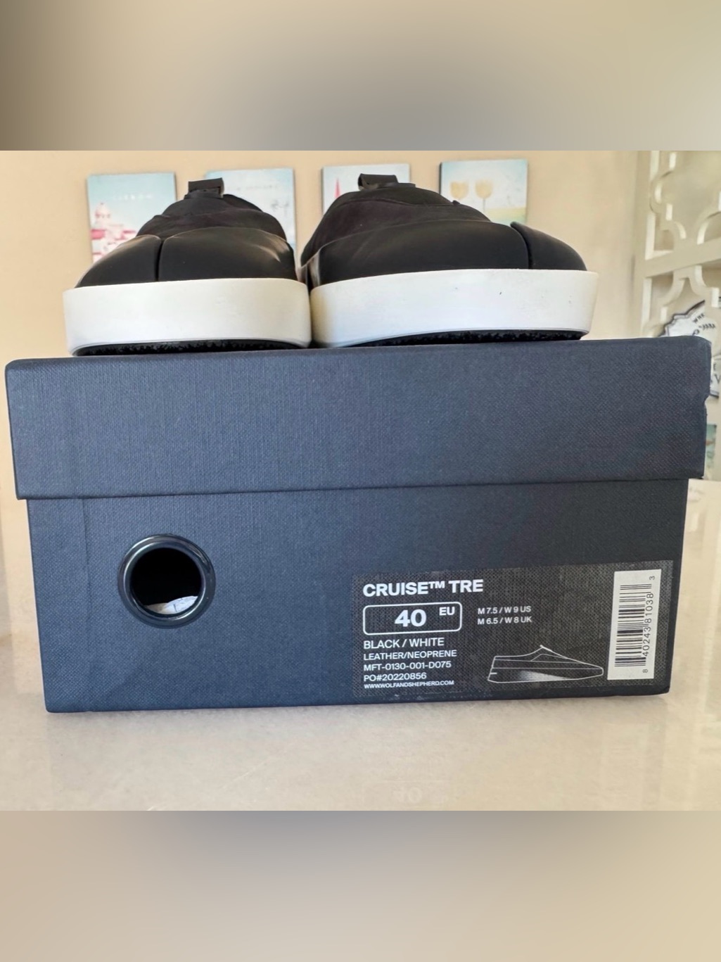Wolf & Shepherd Cruise Tre Shoes - Slip-Ons, Unisex, New In Box $195 — image 4 of 8